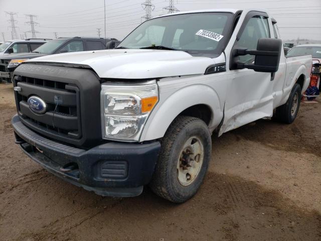 FORD F250 SUPER 2011 with VIN 1FT7X2A66BEA97199 - Photo from auction