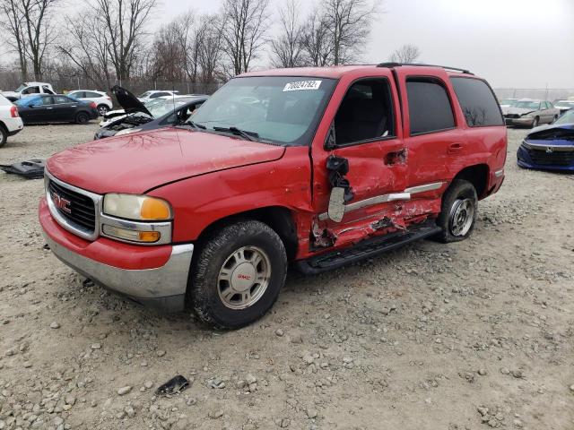 GMC YUKON 2002 with VIN 1GKEK13VX2J113663 - Photo from auction