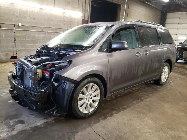 TOYOTA SIENNA XLE 2015 with VIN 5TDDK3DC1FS120557 - Photo from auction