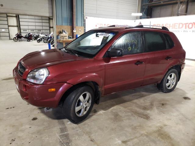 HYUNDAI TUCSON 2005 with VIN KM8JM12B05U083812 - Photo from auction