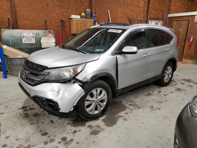 HONDA CR-V EXL 2014 with VIN 2HKRM4H77EH601047 - Photo from auction