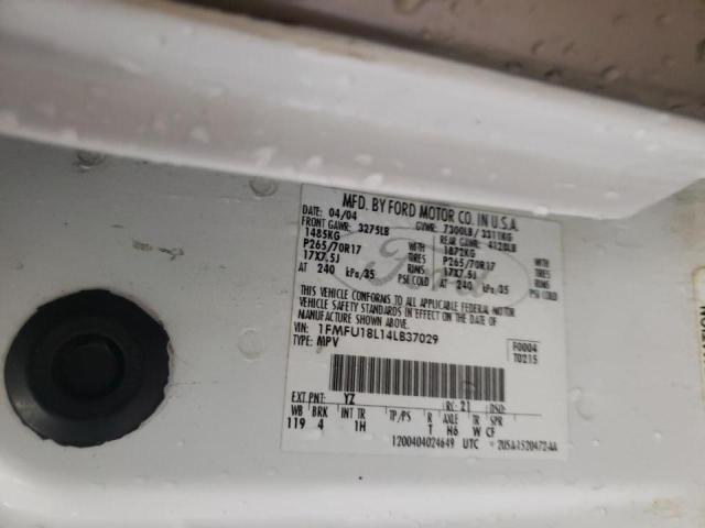 Photo 14 from auction – 2004 FORD EXPEDITION with VIN 1FMFU18L14LB37029