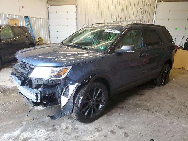 FORD EXPLORER X 2018 with VIN 1FM5K8DH8JGC59838 - Photo from auction