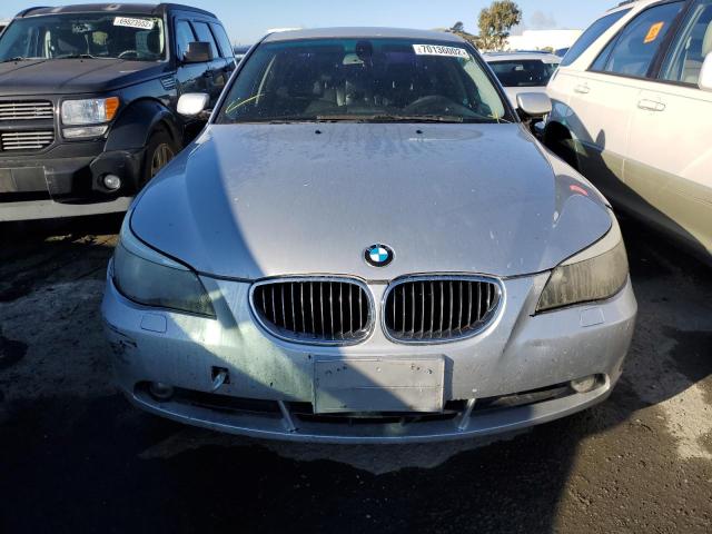 Photo 5 from auction – 2007 BMW 525 I with VIN WBANE53527CW66326