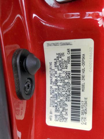 Photo 10 from auction – 2013 TOYOTA COROLLA BA with VIN 5YFBU4EEXDP130503
