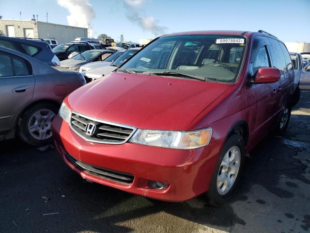 HONDA ODYSSEY EX 2002 with VIN 2HKRL18912H554063 - Photo from auction