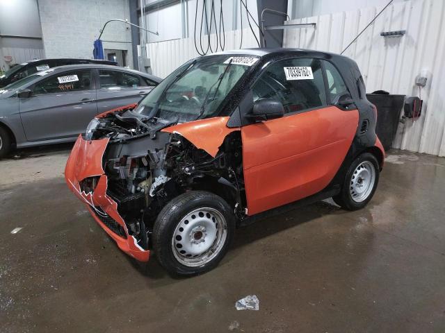 SMART FORTWO 2016 with VIN WMEFJ5DA0GK072002 - Photo from auction