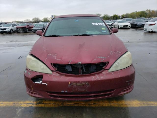 Photo 5 from auction – 2002 TOYOTA CAMRY LE with VIN 4T1BE32K12U090647