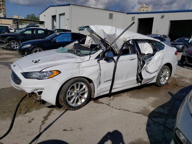 FORD FUSION SE 2019 with VIN 3FA6P0LU9KR109280 - Photo from auction