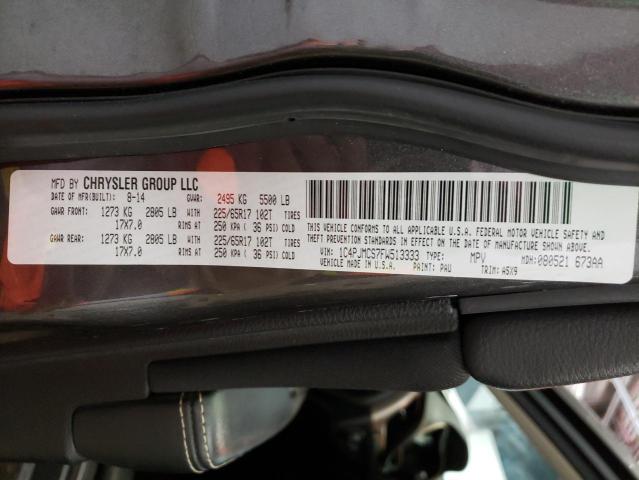 Photo 14 from auction – 2015 JEEP CHEROKEE L with VIN 1C4PJMCS7FW513333