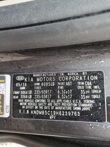 Photo 14 from auction – 2017 KIA SEDONA LX with VIN KNDMB5C19H6239763
