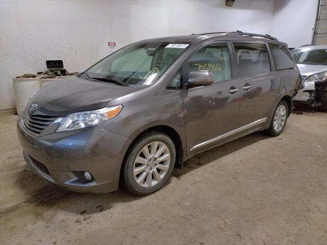 TOYOTA SIENNA XLE 2013 with VIN 5TDDK3DC5DS054320 - Photo from auction