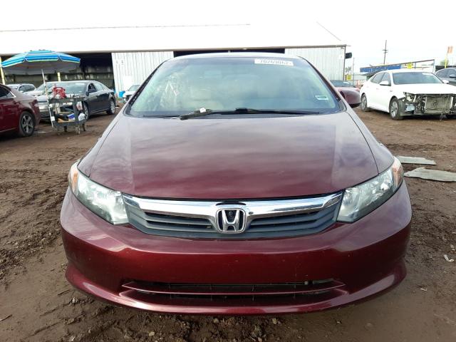Photo 5 from auction – 2012 HONDA CIVIC LX with VIN 19XFB2F53CE326762