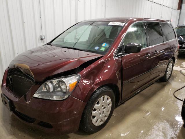 HONDA ODYSSEY LX 2007 with VIN 5FNRL38257B015014 - Photo from auction