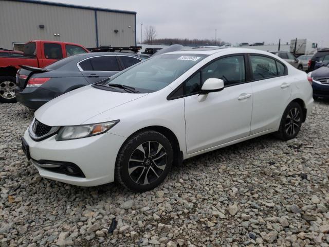 HONDA CIVIC EXL 2013 with VIN 19XFB2F92DE012279 - Photo from auction