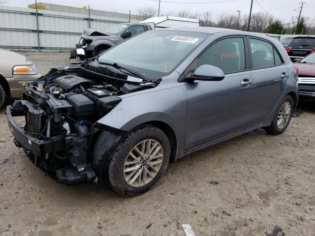 KIA RIO EX 2018 with VIN 3KPA35AB0JE066887 - Photo from auction