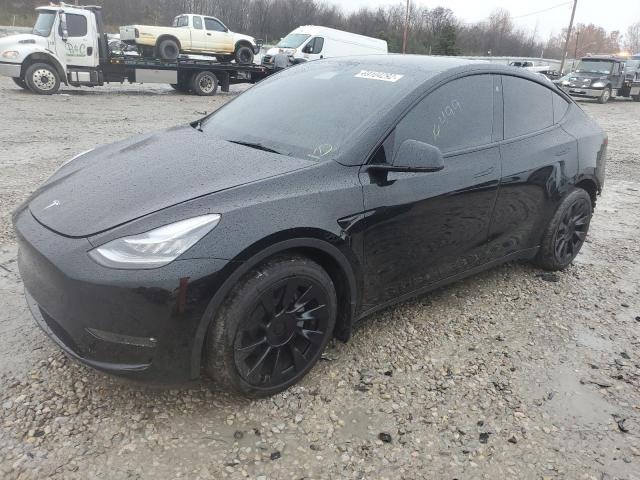 TESLA MODEL Y 2022 with VIN 7SAYGDEE2NF427556 - Photo from auction
