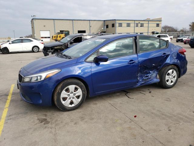 KIA FORTE LX 2017 with VIN 3KPFL4A75HE053705 - Photo from auction