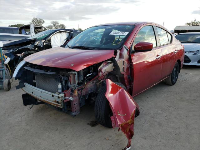 NISSAN VERSA S 2015 with VIN 3N1CN7AP1FL881115 - Photo from auction