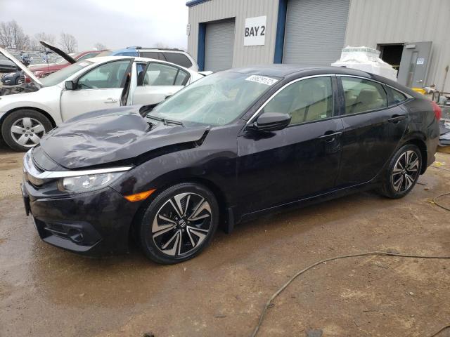 HONDA CIVIC EX 2018 with VIN JHMFC1F37JX025834 - Photo from auction