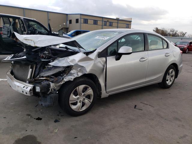 Photo 1 from auction – 2013 HONDA CIVIC LX with VIN 19XFB2F50DE099936