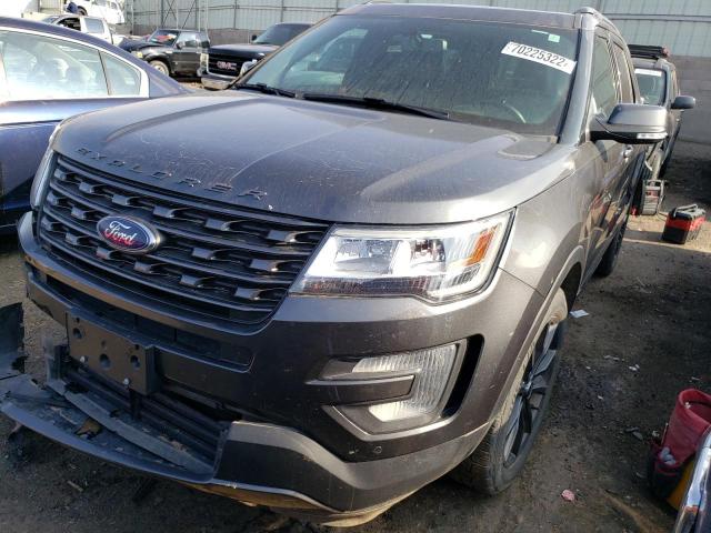 FORD EXPLORER X 2017 with VIN 1FM5K8D88HGD98796 - Photo from auction