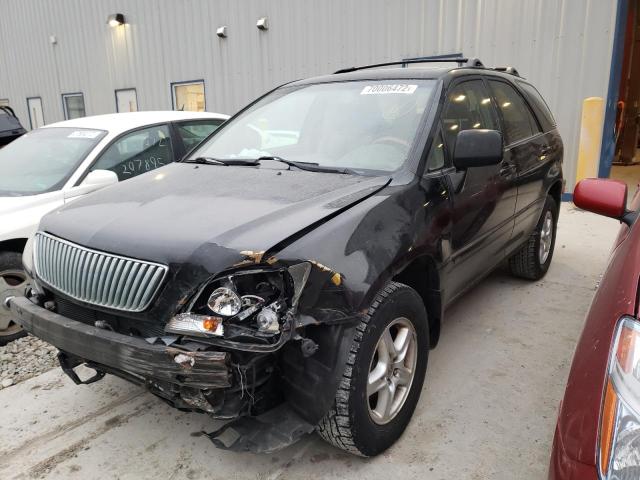 LEXUS RX 300 2001 with VIN JTJGF10U910104104 - Photo from auction