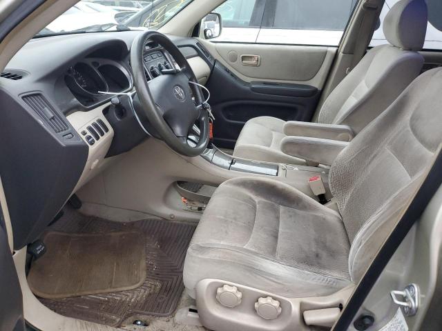 Photo 7 from auction – 2003 TOYOTA HIGHLANDER with VIN JTEGF21A430087045