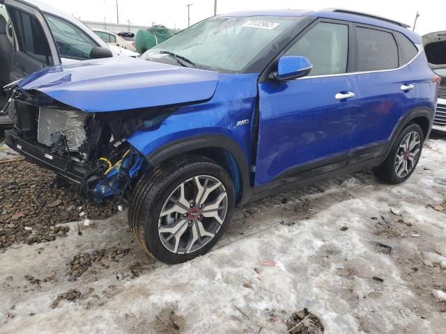 KIA SELTOS SX 2023 with VIN KNDETCA27P7367736 - Photo from auction