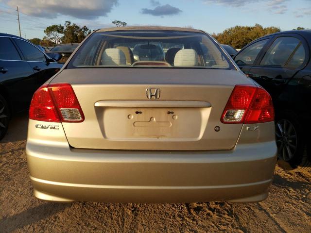 Photo 6 from auction – 2005 HONDA CIVIC with VIN 2HGES16515H629151