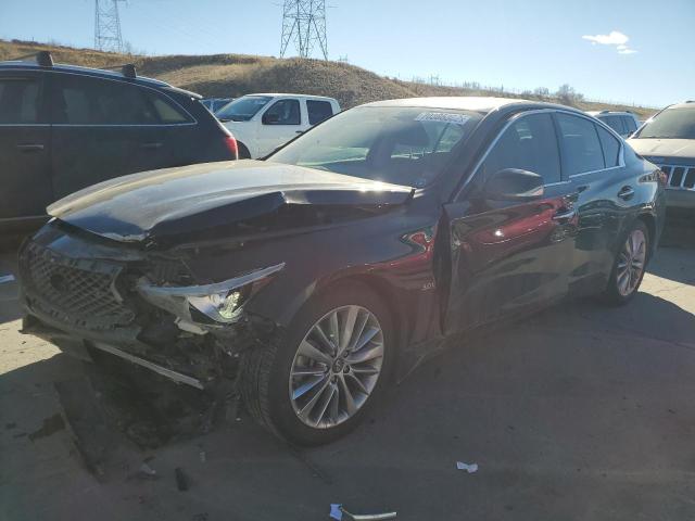 INFINITI Q50 LUXE 2018 with VIN JN1EV7AR2JM436083 - Photo from auction