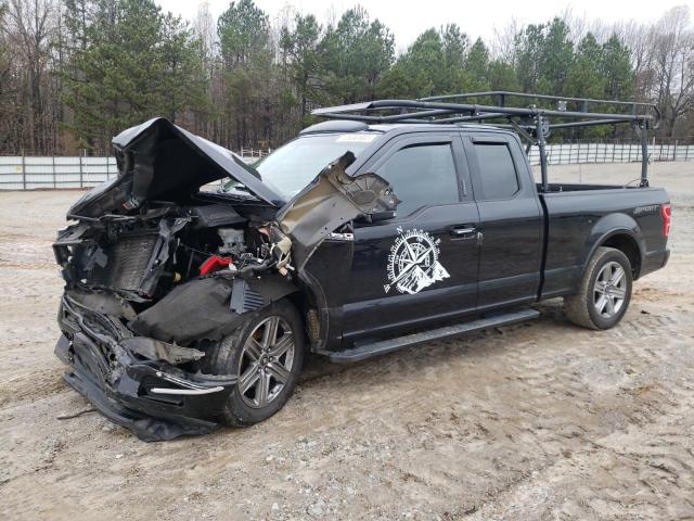 Photo 1 from auction – 2018 FORD F150 SUPER with VIN 1FTEX1CPXJFD23597