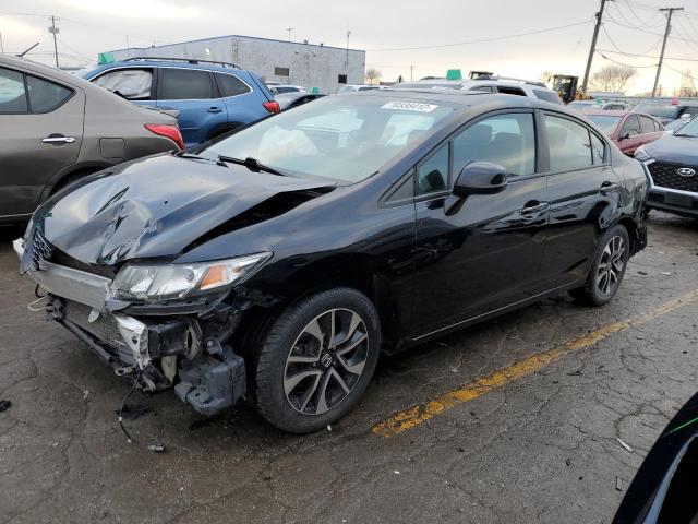 HONDA CIVIC EX 2013 with VIN 19XFB2F80DE012191 - Photo from auction