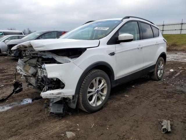 FORD ESCAPE SE 2018 with VIN 1FMCU9GD0JUA29888 - Photo from auction