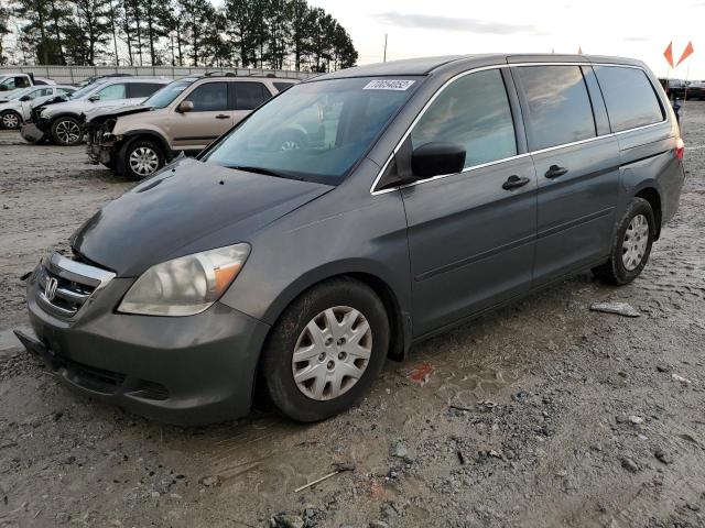 HONDA ODYSSEY LX 2007 with VIN 5FNRL38247B058467 - Photo from auction