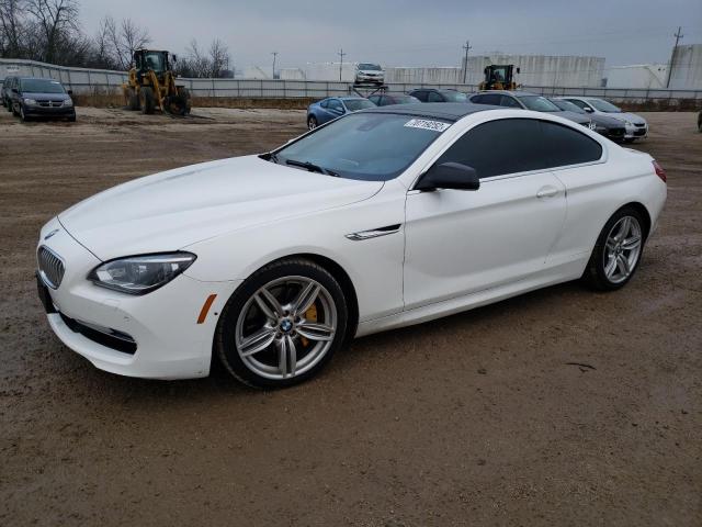 BMW 650 I 2012 with VIN WBALX3C57CDV77460 - Photo from auction