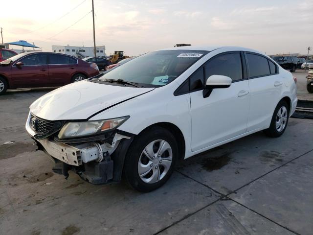HONDA CIVIC LX 2014 with VIN 19XFB2F5XEE049093 - Photo from auction