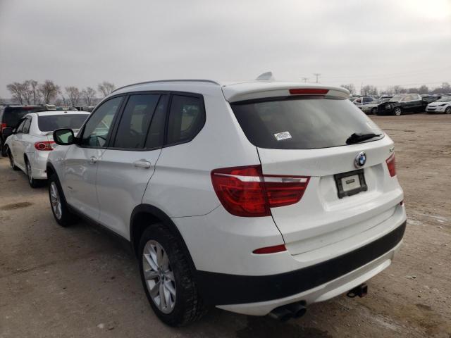 Photo 2 from auction – 2013 BMW X3 XDRIVE2 with VIN 5UXWX9C59D0A19302