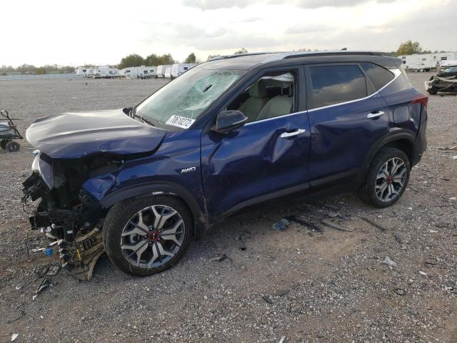 KIA SELTOS SX 2021 with VIN KNDETCA20M7059738 - Photo from auction