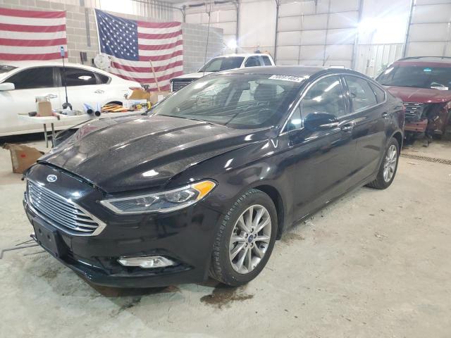 FORD FUSION SE 2017 with VIN 3FA6P0HD3HR298817 - Photo from auction