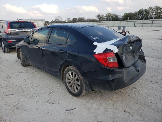 Photo 2 from auction – 2012 HONDA CIVIC EX with VIN 2HGFB2F84CH545018