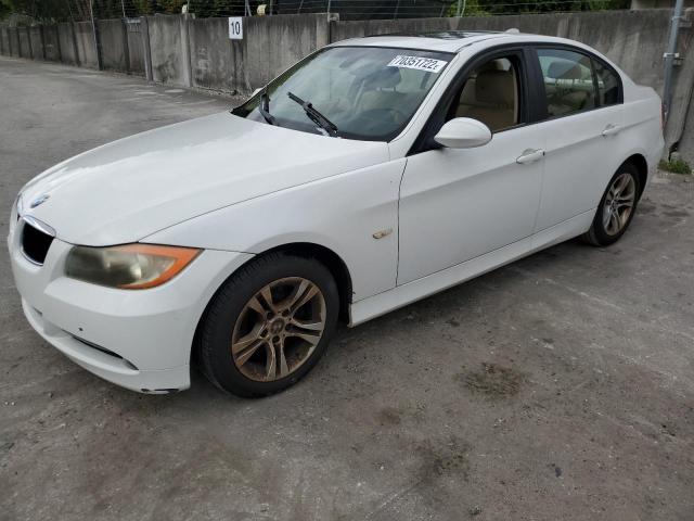 BMW 328 I 2008 with VIN WBAVA37568NL55935 - Photo from auction
