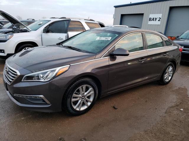 HYUNDAI SONATA SE 2015 with VIN 5NPE24AF4FH122852 - Photo from auction