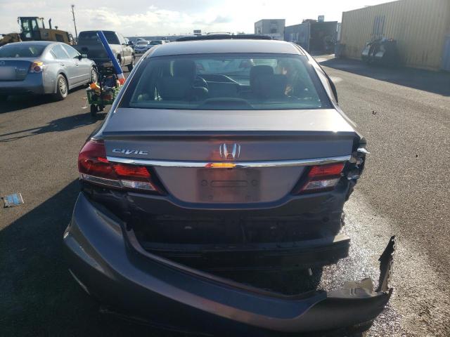 Photo 6 from auction – 2014 HONDA CIVIC EXL with VIN 19XFB2F98EE260022
