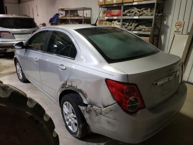 Photo 2 from auction – 2012 CHEVROLET SONIC LT with VIN 1G1JC5SH9C4211554