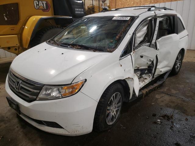 HONDA ODYSSEY EX 2012 with VIN 5FNRL5H46CB138750 - Photo from auction