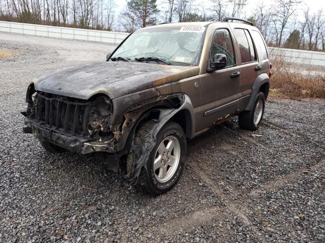 JEEP LIBERTY SP 2005 with VIN 1J8GL48K95W716248 - Photo from auction