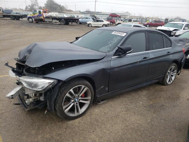 BMW 335 XI 2015 with VIN WBA3B9C5XFF589807 - Photo from auction