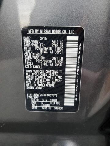 Photo 14 from auction – 2015 NISSAN QUEST S with VIN JN8AE2KP6F9127078