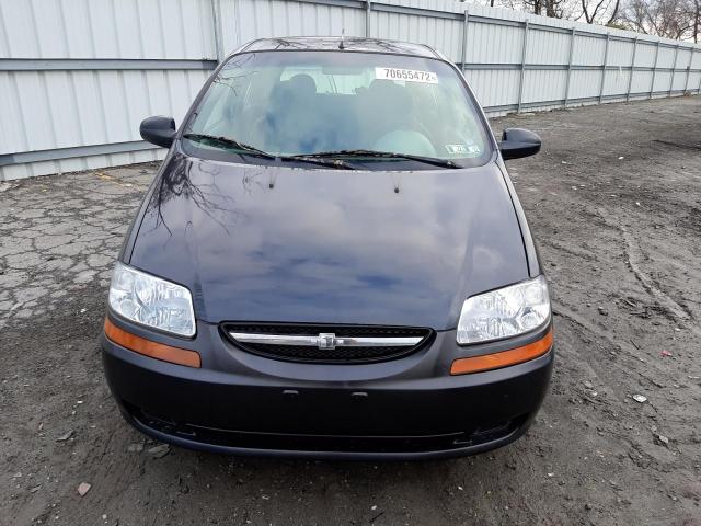 Photo 5 from auction – 2005 CHEVROLET AVEO BASE with VIN KL1TD62655B418952